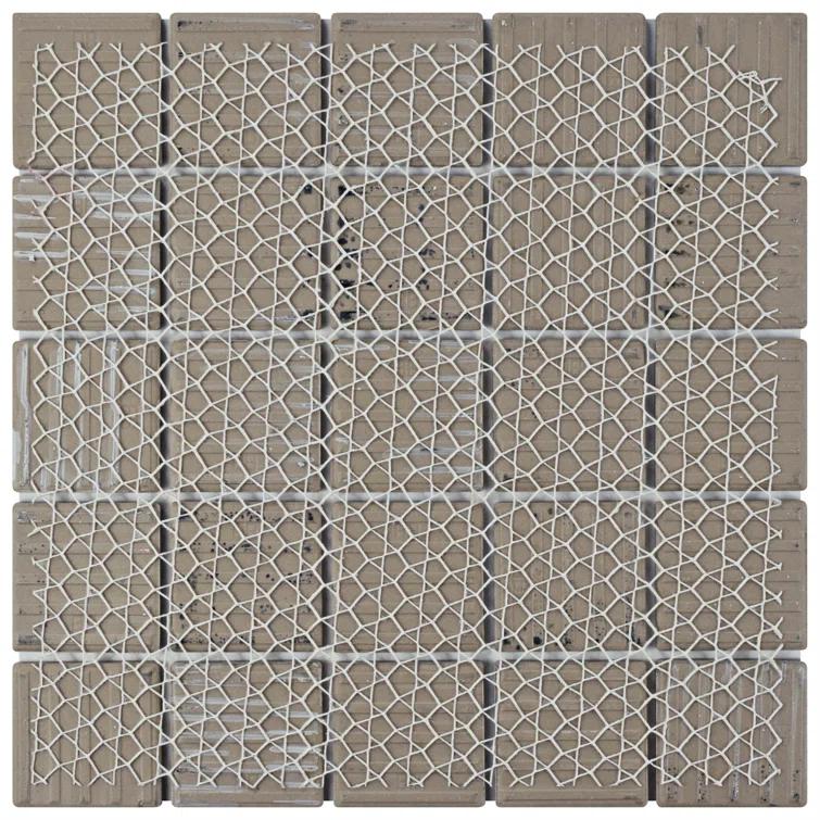 Resort 12 " x 12 " Porcelain Mosaic Floor & Wall Tile