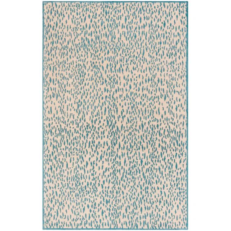Ankit Hand Loomed Performance Animal Print Rug