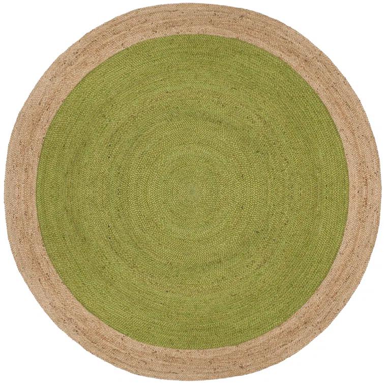 Vicksburg Natural Fiber Hand Woven Jute Solid Color Rug