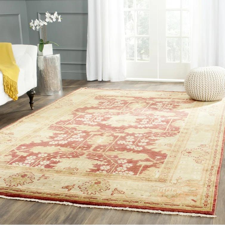Safavieh Oushak Hand Knotted Wool Oriental Rug
