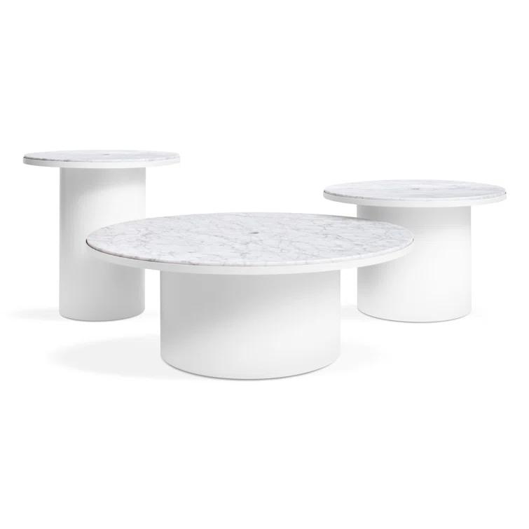 Plateau Marble Top End Table