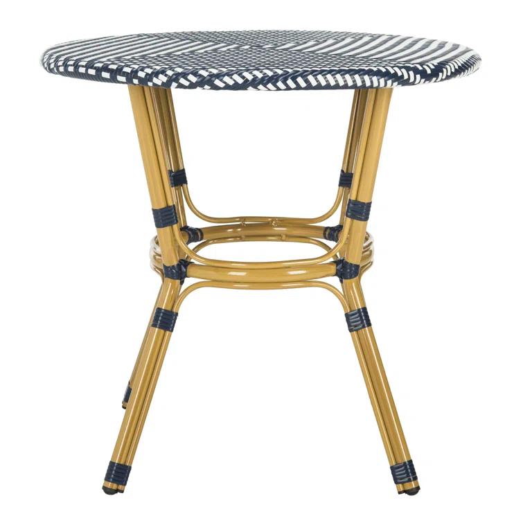 Wilburg Round Wicker/Rattan Outdoor Bistro Table