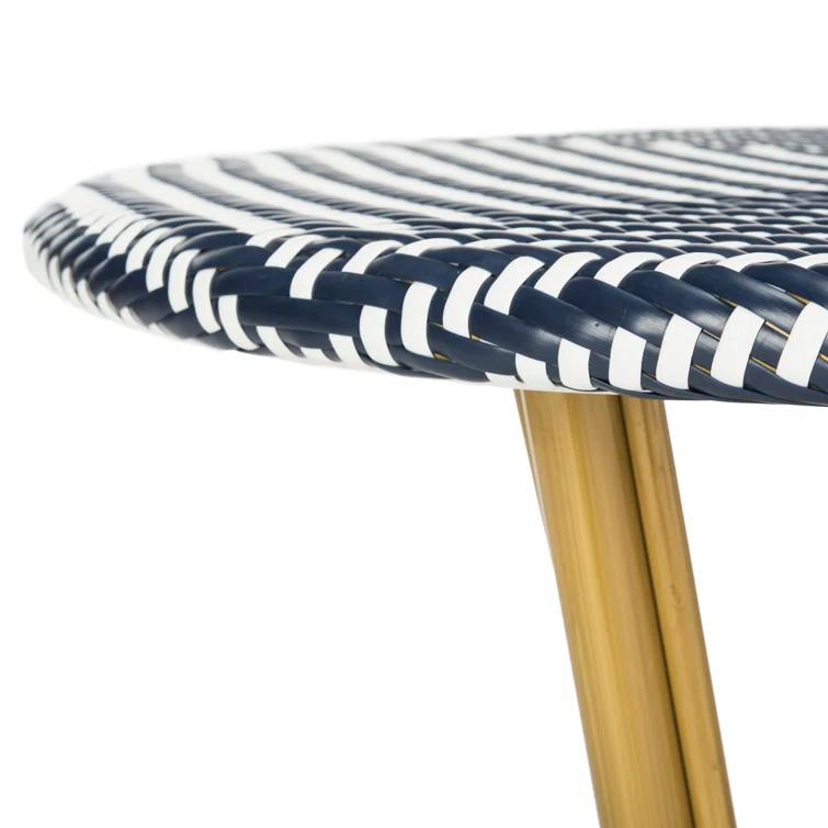 Wilburg Round Wicker/Rattan Outdoor Bistro Table