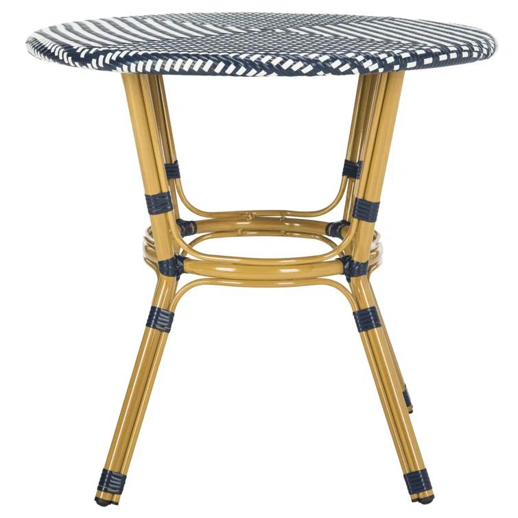 Wilburg Round Wicker/Rattan Outdoor Bistro Table