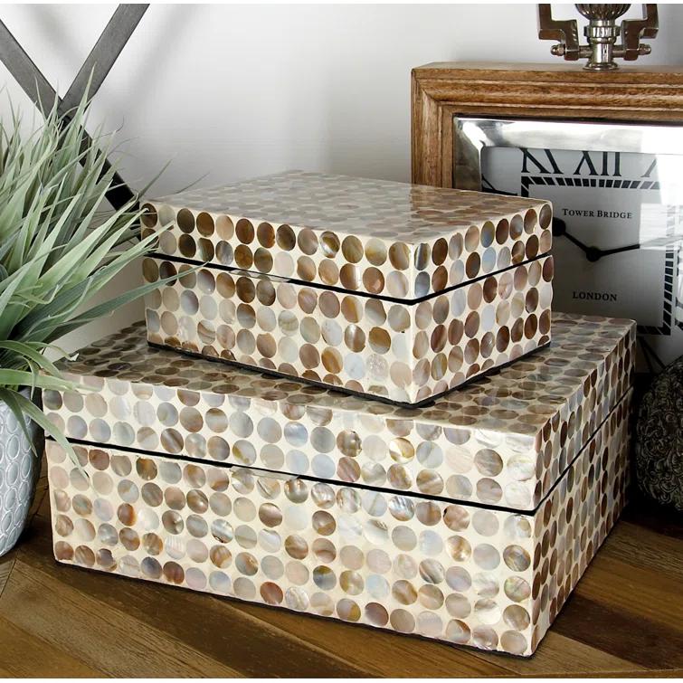 Juliette 2 - Piece Handmade Decorative Box