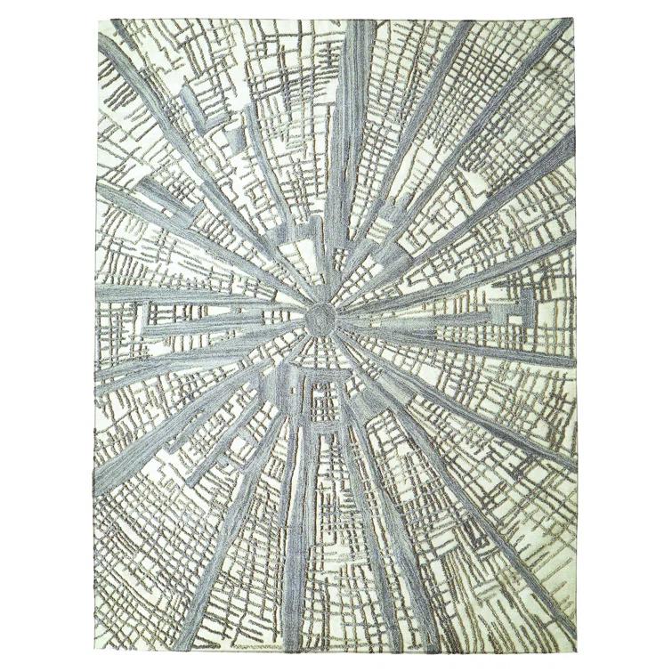 Studio A Home Vortex Rug-Ivory/Natural/Grey