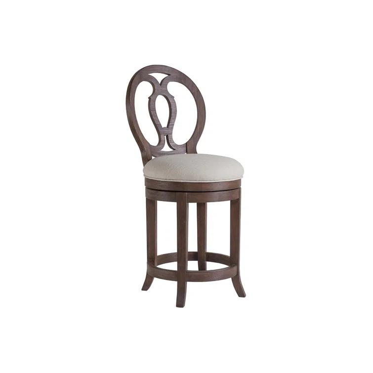 Cohesion Swivel Upholstered Counter Stool
