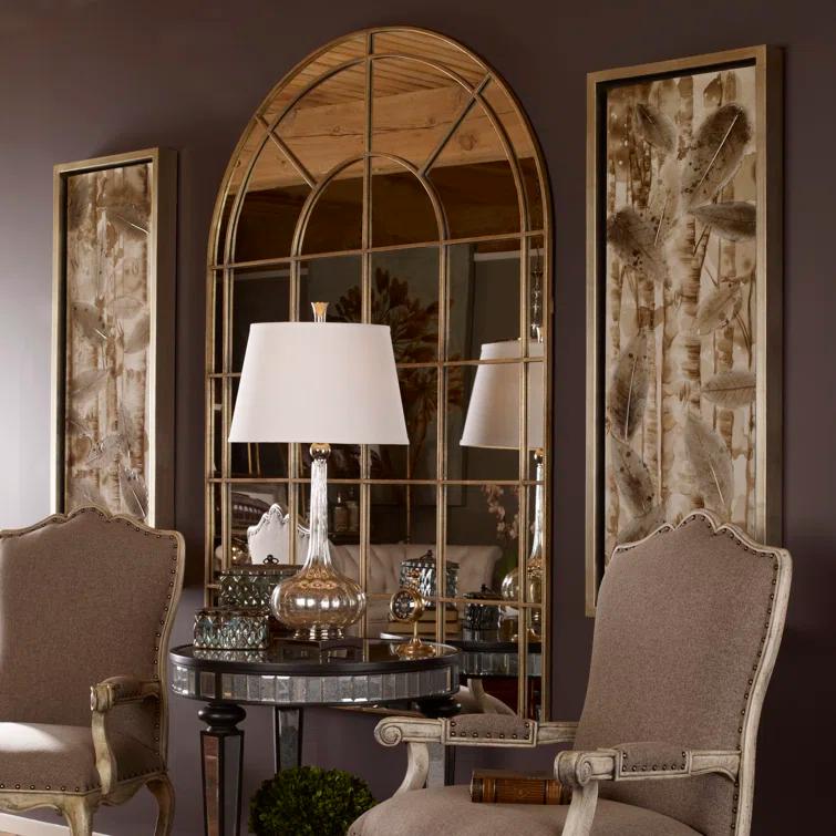 Etienne Metal Flat Wall Mirror