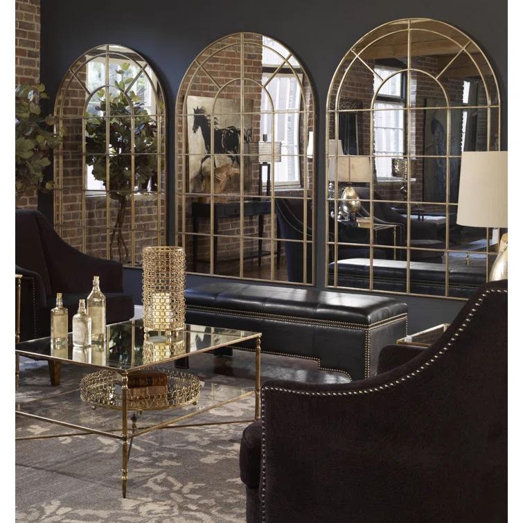 Etienne Metal Flat Wall Mirror