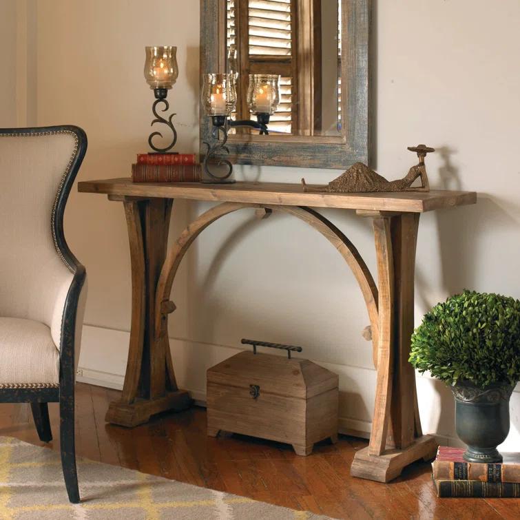 Cayce 54'' Solid Wood Console Table