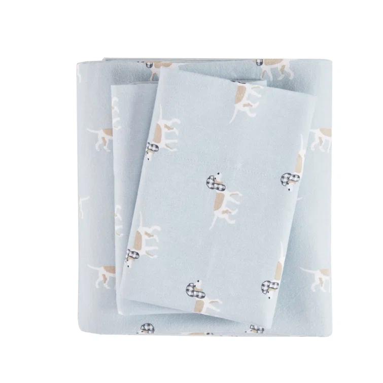 Woolrich 100% Cotton Flannel Sheet Set