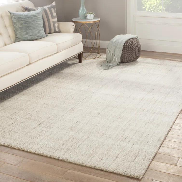 Owens Hand Loomed Rayon / Viscose Pelican Rug