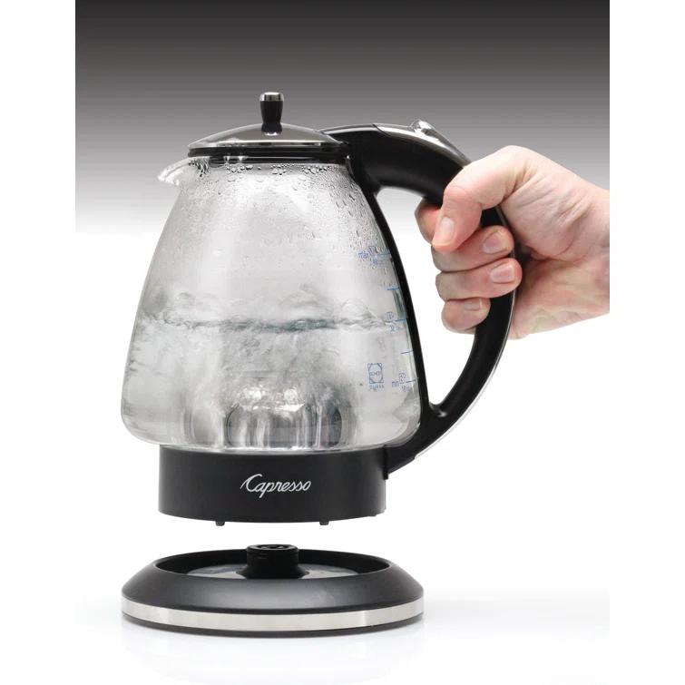 Capresso H2O Glass Electric Tea Kettle