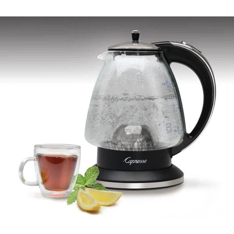 Capresso H2O Glass Electric Tea Kettle
