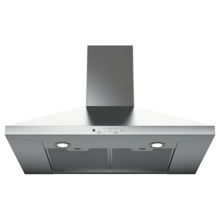 30" 350 CFM Convertible Wall Mount Range Hood with Night light