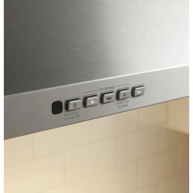 30" 350 CFM Convertible Wall Mount Range Hood with Night light