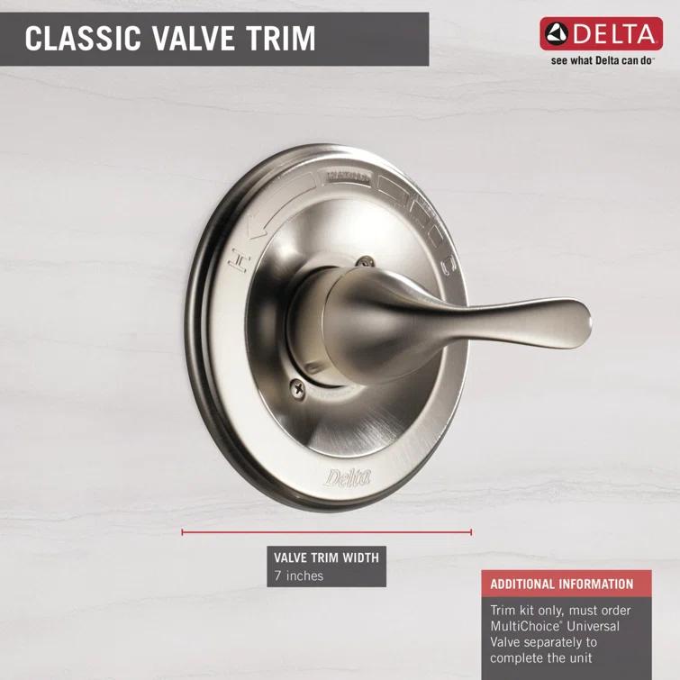 Classic Single-Function Valve Trim Kit, Shower Handle Trim kit