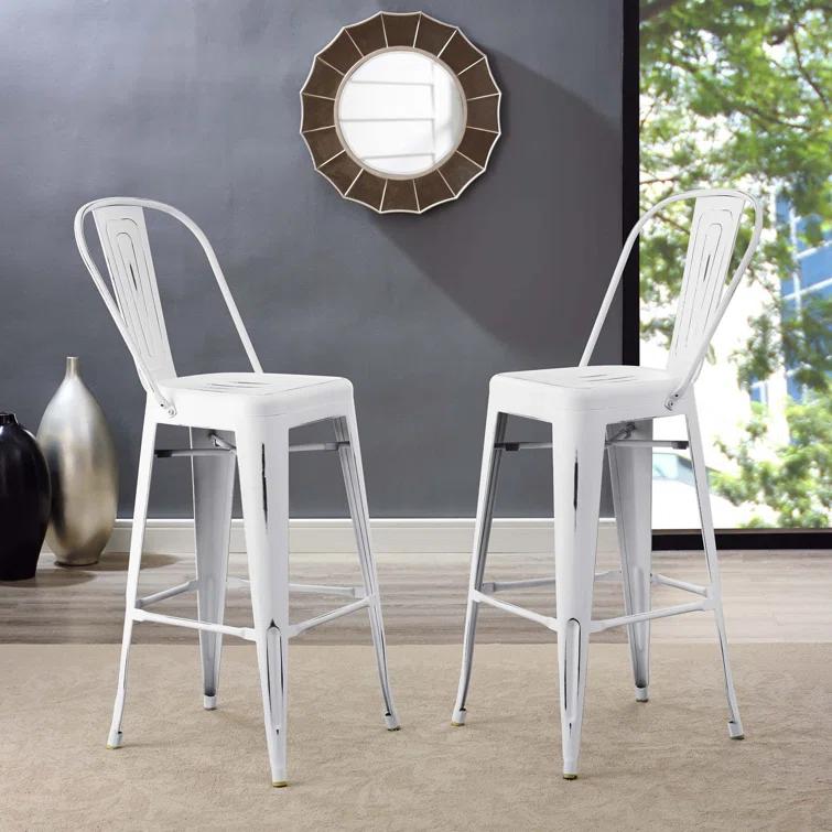 Modway Modway Promenade Metal Bar Side Stool
