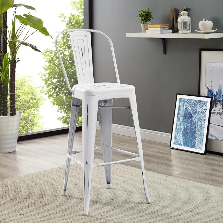 Modway Modway Promenade Metal Bar Side Stool