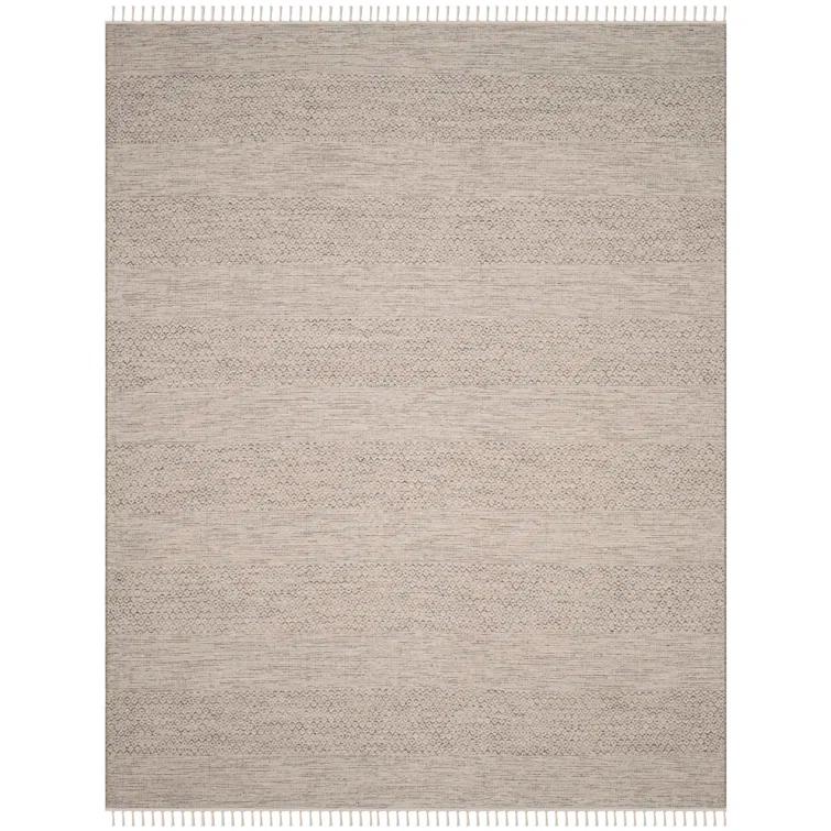 Bester Hand Woven Cotton Geometric Rug