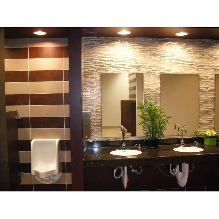 Lucente™ 12" x 13" Mixed Material Mosaic Tile