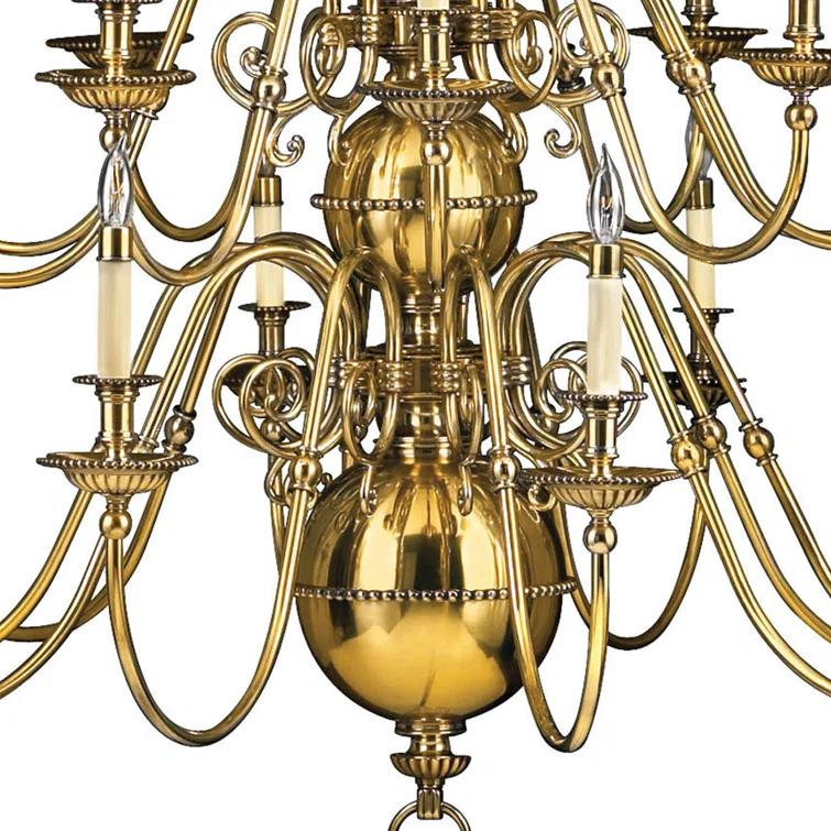 Hinkley Cambridge 25-Light Candle Style Tiered Chandelier