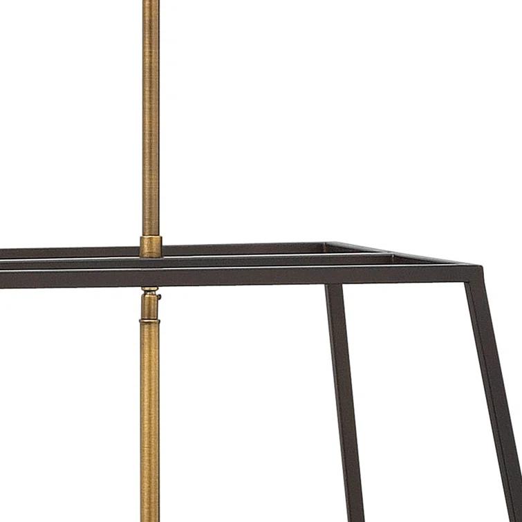 3334BZ-Hinkley Lighting-Fulton - 4 Light Medium Open Frame Pendant in Transitional-Industrial Style - 18 Inches Wide by 16.25 Inches High-Bronze