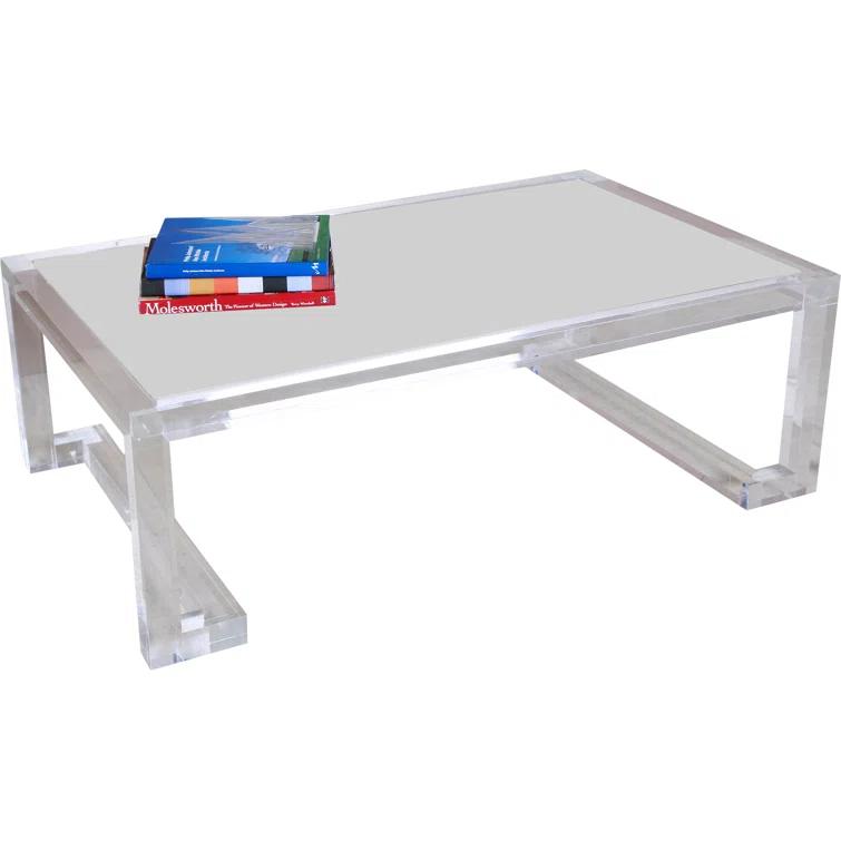 Ava Glass Top Coffee Table