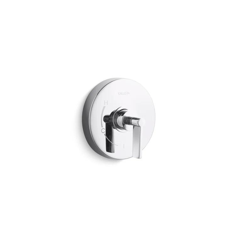 Polished Chrome Pressure Balance Trim Lever Handle