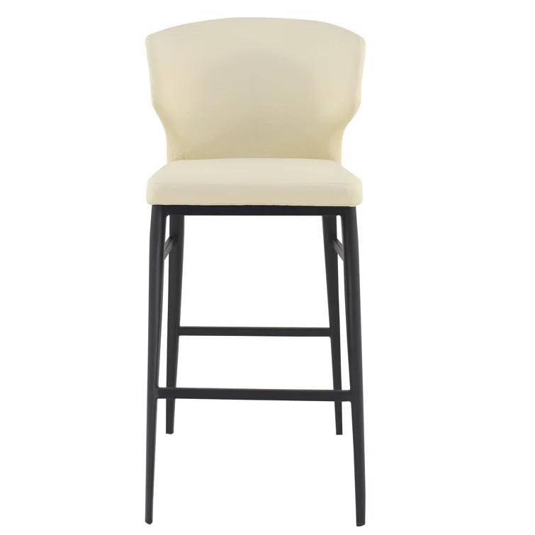 Weiser Upholstered Counter Stool with Metal Frame