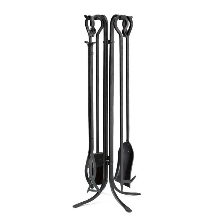 Plow & Hearth 5 Piece Fireplace Tool Set