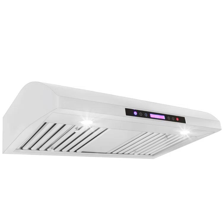 PROLINE 36" 900 CFM Ducted Under Cabinet Range Hood in Stainless Steel