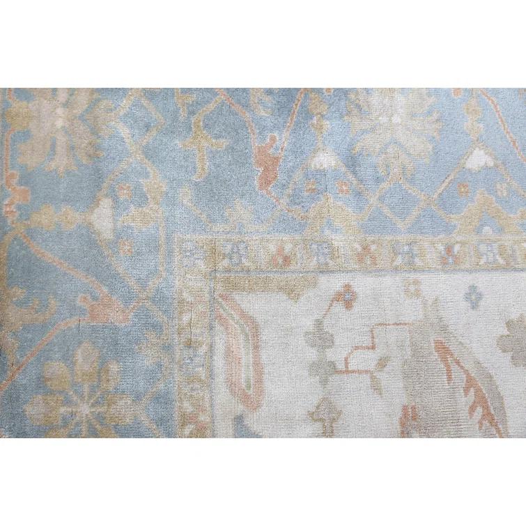 Antique Weave Oushak Wool Oriental Indoor Rug