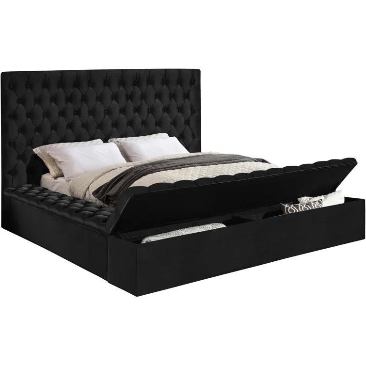 Everly Quinn Johnnay Upholstered Platform Storage Bed