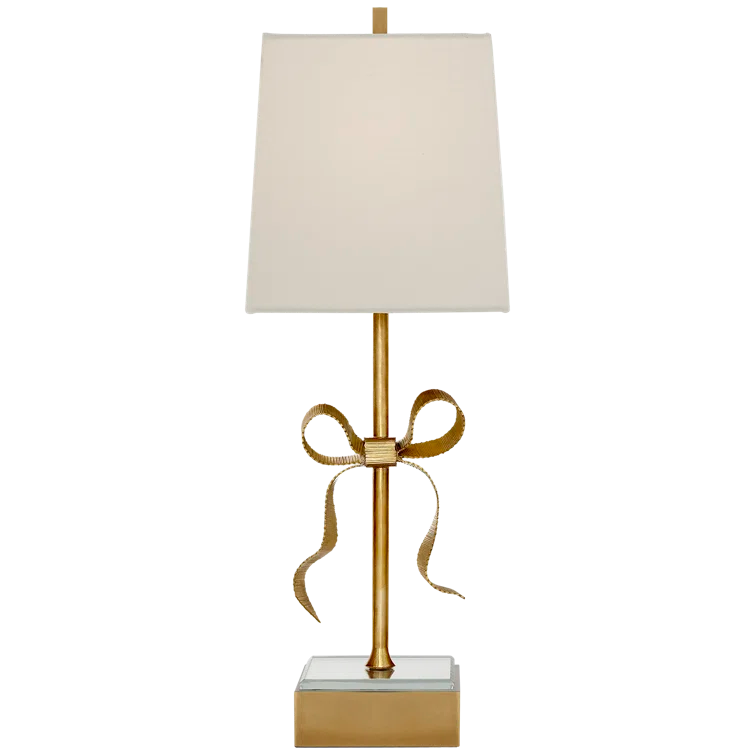 Ellery Adjustable Gold and Cream Outdoor Table Lamp