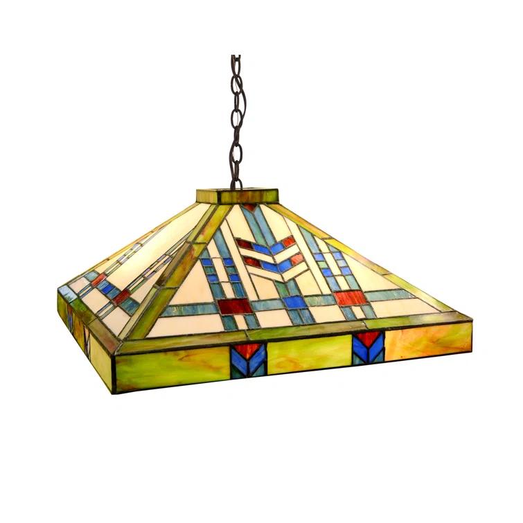 Meyda Lighting 17"Sq Prairie Wheat Pendant 26464