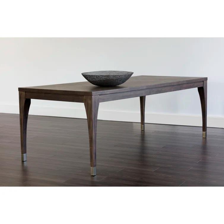 Ahleena Solid Wood Base Dining Table