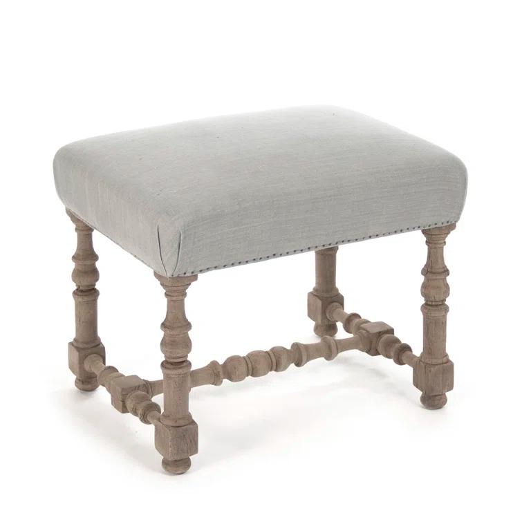 Zentique Audrey Solid Wood Accent Stool