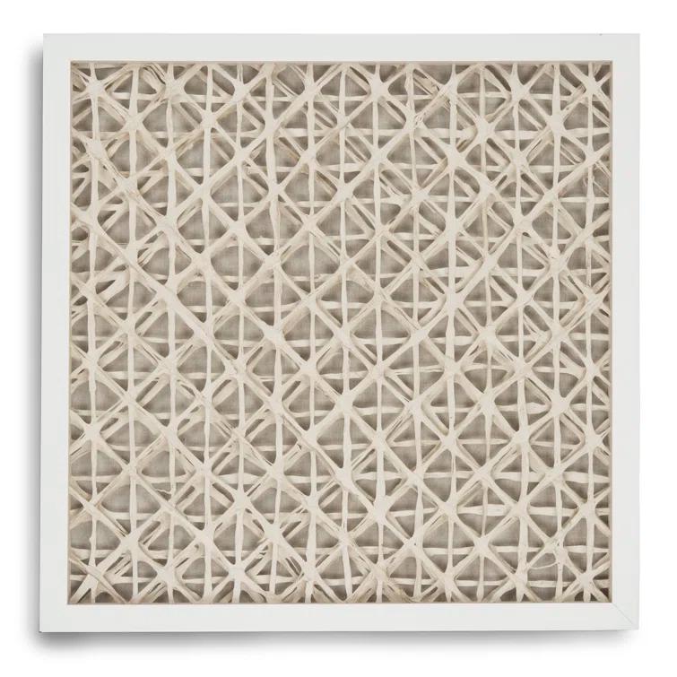 Abstract Paper Framed Art