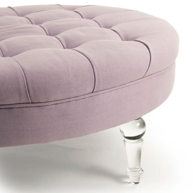 Zentique Adalene Upholstered Ottoman