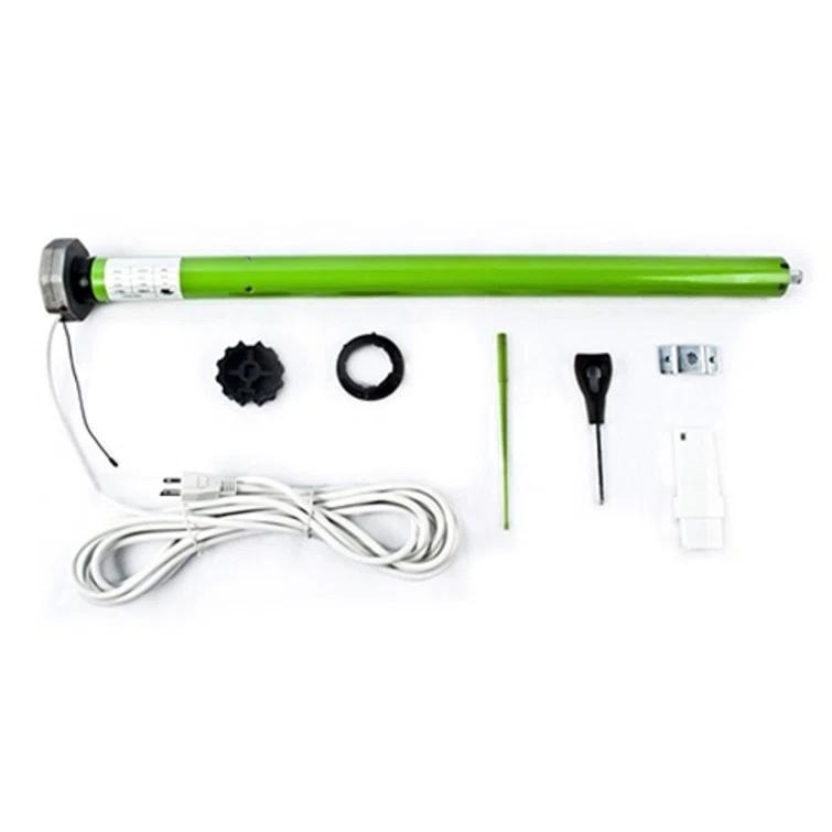 Motorized Retractable White Frame Patio Awning