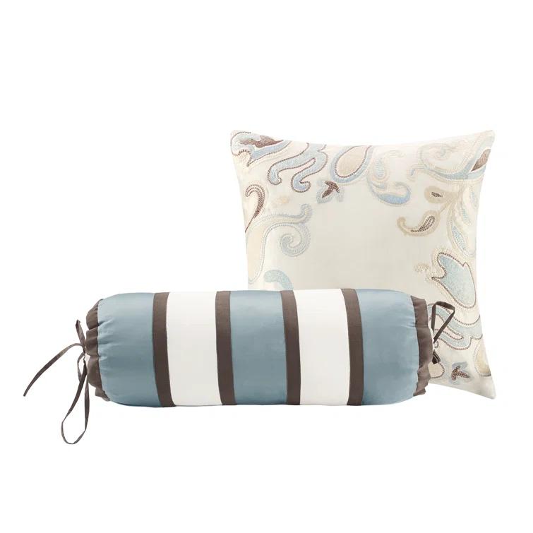 Madison Park Aubrey Paisley Jacquard Duvet Cover Set