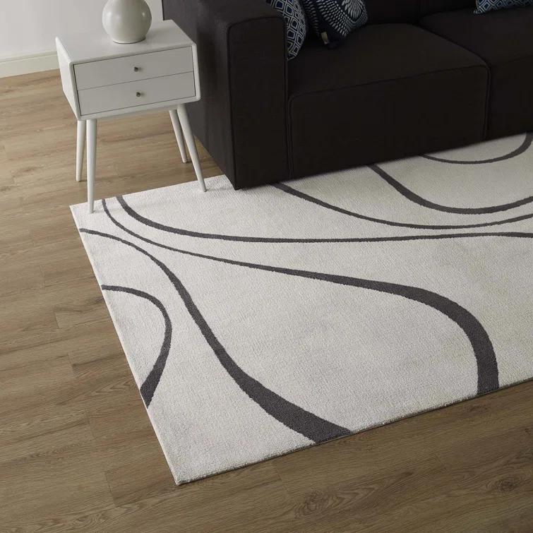Modway Therese Abstract Swirl Area Rug