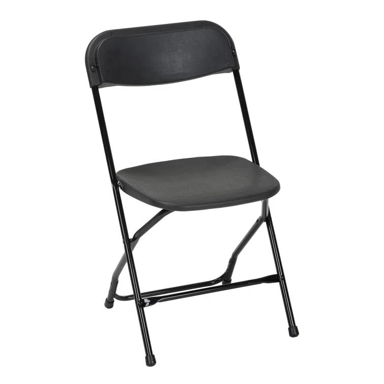 ZOWN Premium Commercial Plastic Stacking, Indoor/Outdoor Folding Chair
