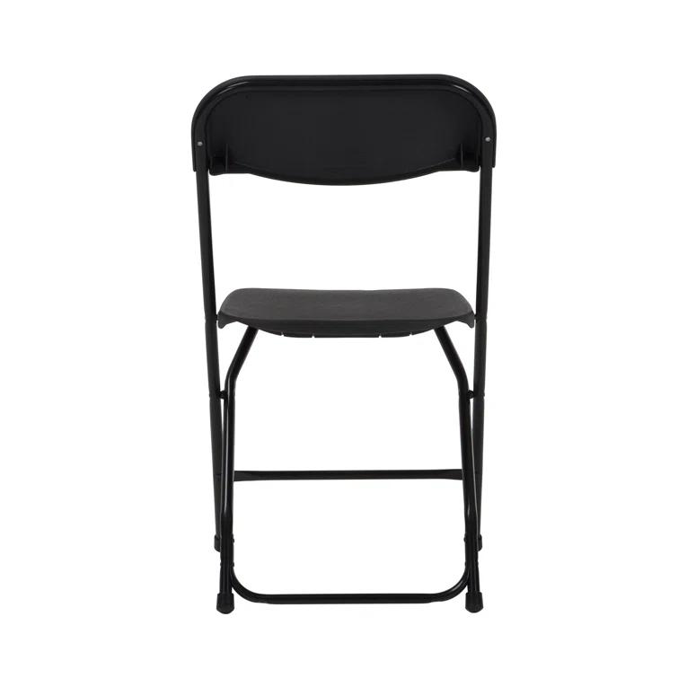 ZOWN Premium Commercial Plastic Stacking, Indoor/Outdoor Folding Chair