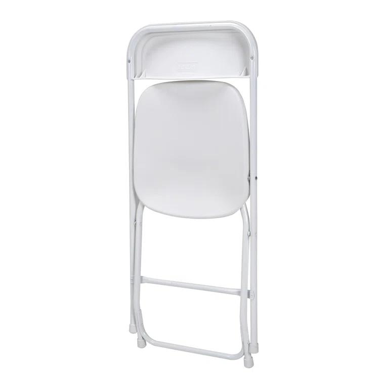 ZOWN Premium Commercial Plastic Stacking, Indoor/Outdoor Folding Chair