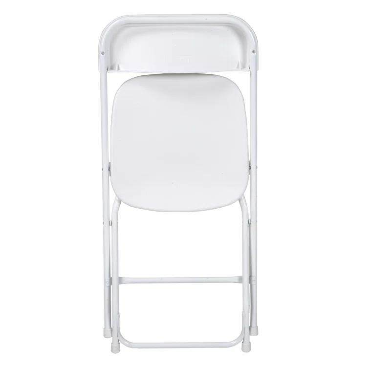 ZOWN Premium Commercial Plastic Stacking, Indoor/Outdoor Folding Chair