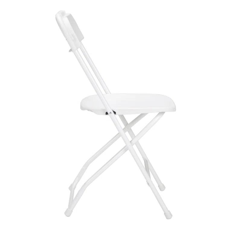 ZOWN Premium Commercial Plastic Stacking, Indoor/Outdoor Folding Chair