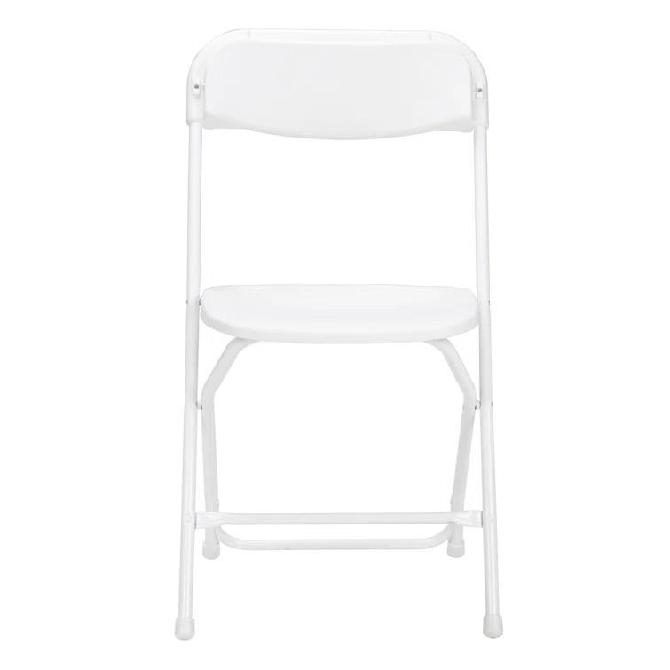ZOWN Premium Commercial Plastic Stacking, Indoor/Outdoor Folding Chair
