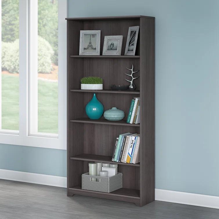 Shelonda 5 Shelf 66" Standard Bookcase